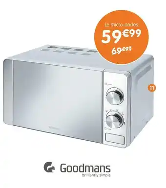 b&m Micro-ondes inox offre