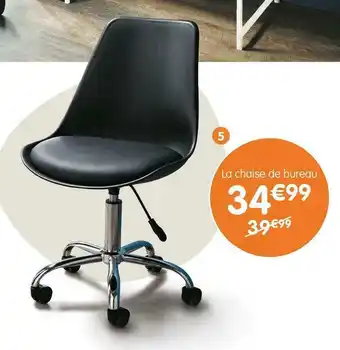 b&m Chaise de bureau BJORN offre