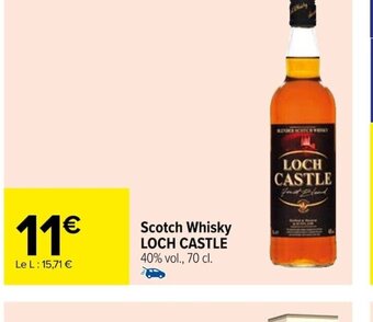 Scotch Whisky LOCH CASTLE 40% vol., 70 cl.