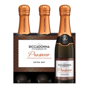 Carrefour Riccadonna les 3 bouteilles de prosecco + la bouteille d'apérol offre