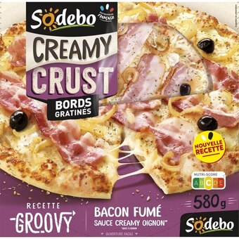 Carrefour Sodebo pizza crust bords gratinés offre