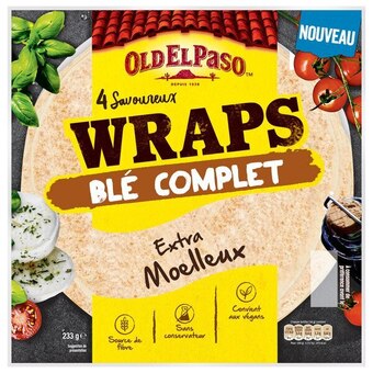 Carrefour Old el paso wrap extra moelleux offre