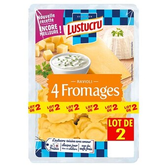 Carrefour Lustucru ravioli 4 fromages offre