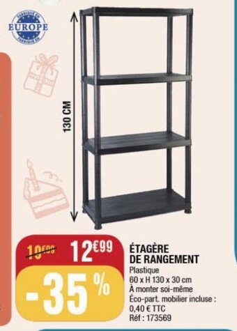 La Foir'Fouille Etagere de rangement offre