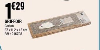 La Foir'Fouille GRIFFOIR Carton offre
