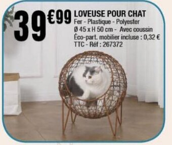 La Foir'Fouille LOVEUSE POUR CHAT offre