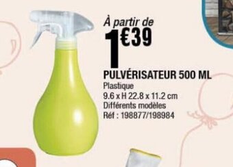 La Foir'Fouille PULVÉRISATEUR 500 ML offre
