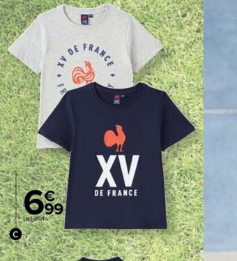 Carrefour T shirt garcon offre