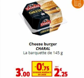 Coccinelle Express Cheese burger offre