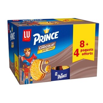 Carrefour Lu prince goût chocolat offre