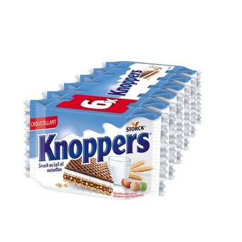Carrefour Knoppers snack au lait et noisettes offre