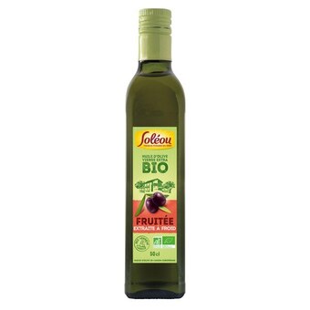 Carrefour Soléou huile d'olive vierge extra fruitée bio offre