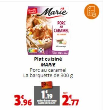 Coccinelle Express Plat cuisiné MARIE offre