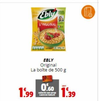 EBLY Original La boîte de 500 g