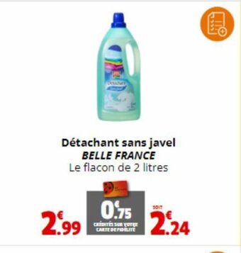 Coccinelle Express Détachant sans javel BELLE FRANCE offre