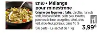 Thiriet Mélange pour minestrone offre