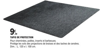 E.Leclerc Brico TAPIS DE PROTECTION offre