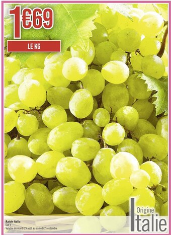 Raisin italia