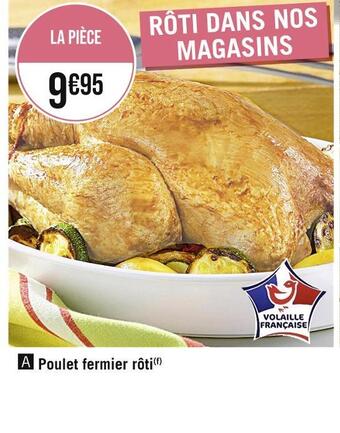 Casino Supermarchés Poulet fermier rôti offre