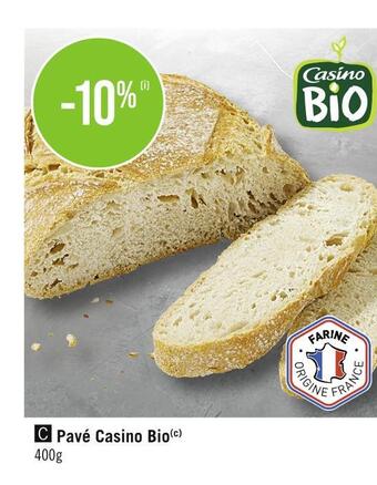 Casino Supermarchés Pain maïs graines de tournesol bio offre