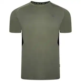 Decathlon Peerless ii t-shirt fitness à manches courtes pour homme - vert pâle offre