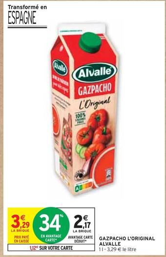 Alvalle gazpacho l'original