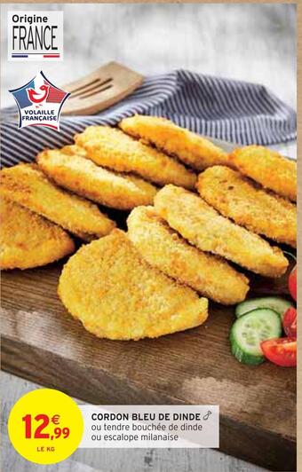 Intermarché Cordon bleu de dinde offre