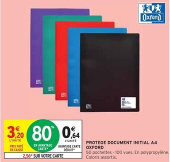 Intermarché Oxford protege document initial a4 offre