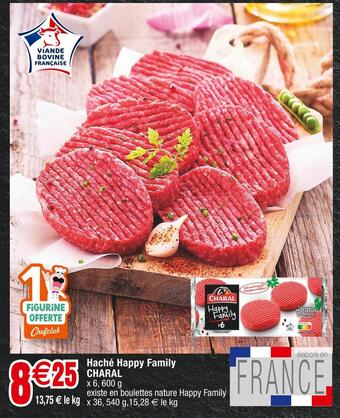 Cora x Carrefour Charal haché happy family offre