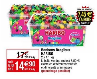 Migros Bonbons haribo offre