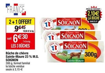 Migros Fromage de chèvre soignon offre