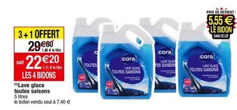 Lave-glace cora