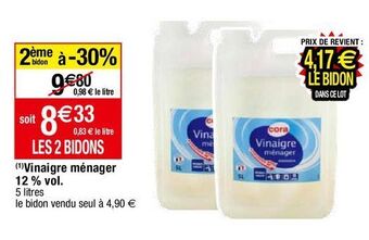 Migros Vinaigre cora offre