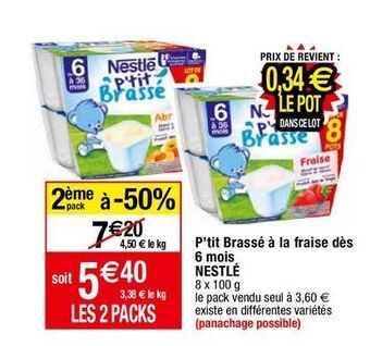 Migros Yaourt nestlé offre
