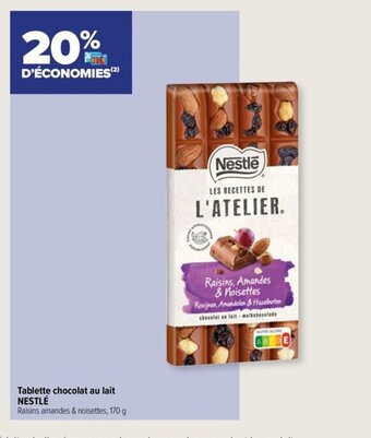 Carrefour Express Tablette chocolat au lait NESTLÉ offre