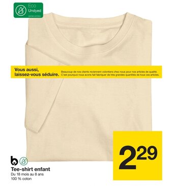 Zeeman Tee-shirt enfant offre