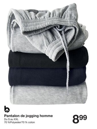 Zeeman Pantalon de jogging homme offre