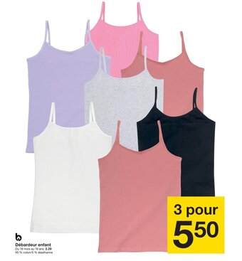 Zeeman Débardeur enfant offre
