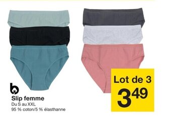 Zeeman Slip femme offre
