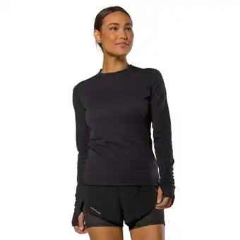 Chemise Ă manches longues pour femmes - running - rise noir