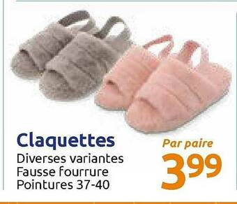 Action Claquettes offre