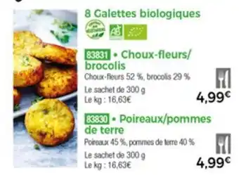 Thiriet 8 Galettes biologiques offre
