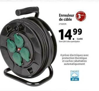 Lidl Enrouleur De Câble offre