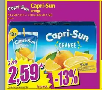 Norma Capri-sun Orange offre