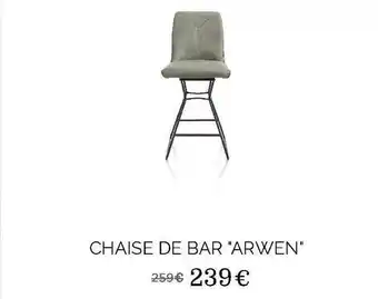 Xooon Chaise De Bar Arwen offre