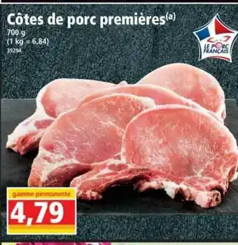 Norma Côtes De Porc Premières offre