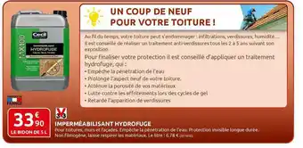 Imperméabilisant Hydrofuge V33