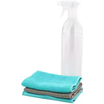 Action Pulvérisateur et lingettes de nettoyage Spargo offre