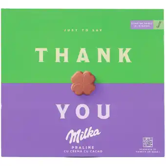 Action pralines Milka offre