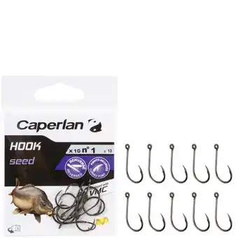 Decathlon Hameçon pêche de la carpe hook seed offre